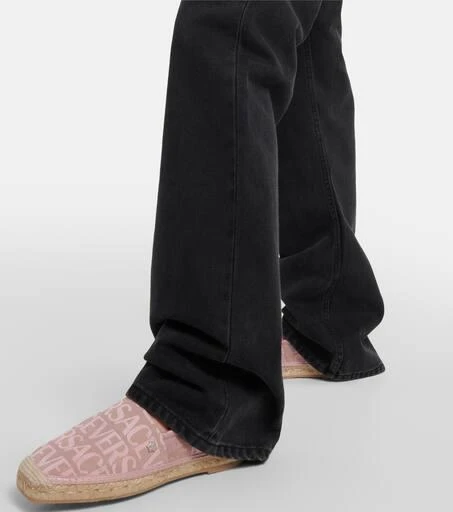 Versace Versace Allover canvas espadrilles 4