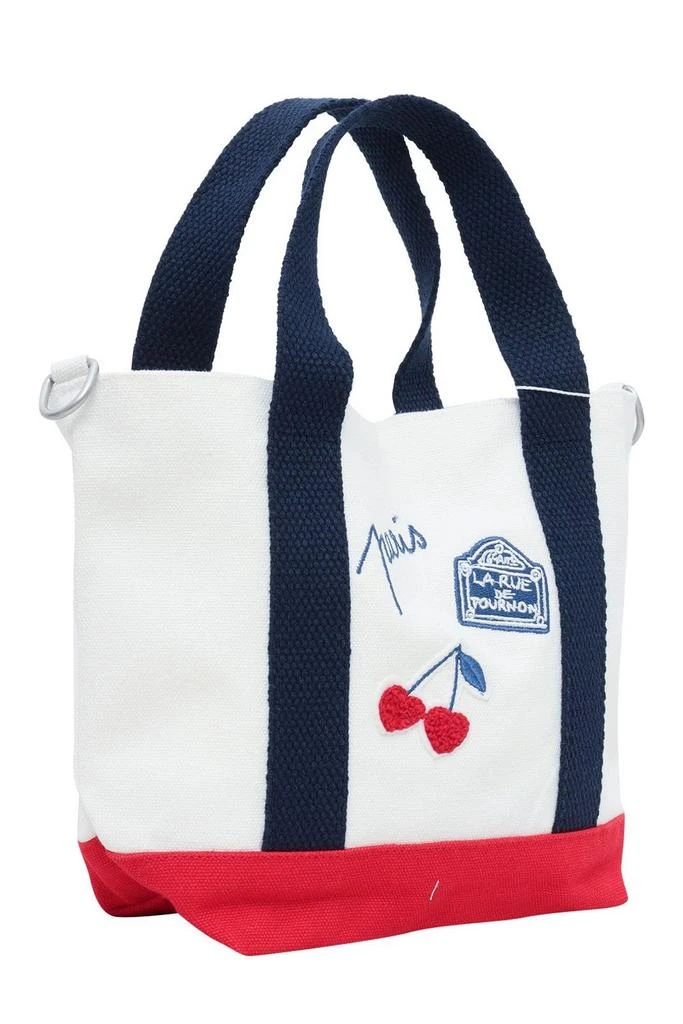 Bonpoint Bonpoint Cherry Logo-Embroidered Crossbody Bag 3
