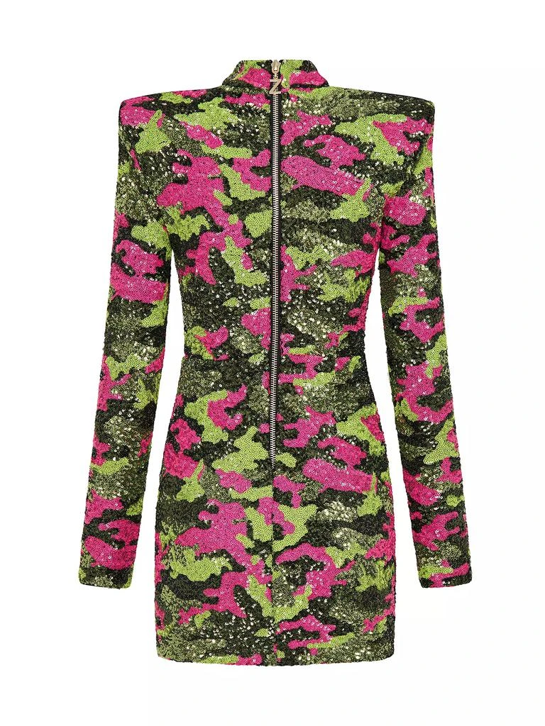 Zhivago Dangerous Days Sequin Camouflage Minidress 3