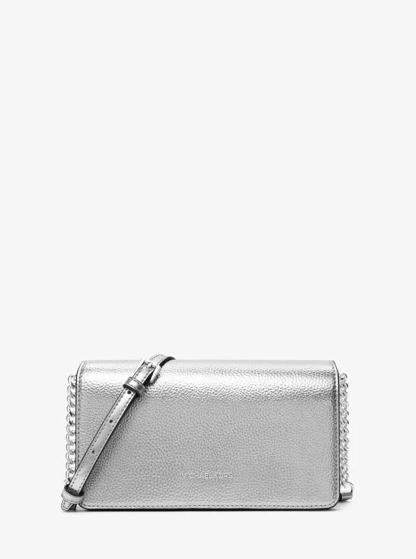 Michael Kors Jet Set Medium Metallic Crossbody Bag