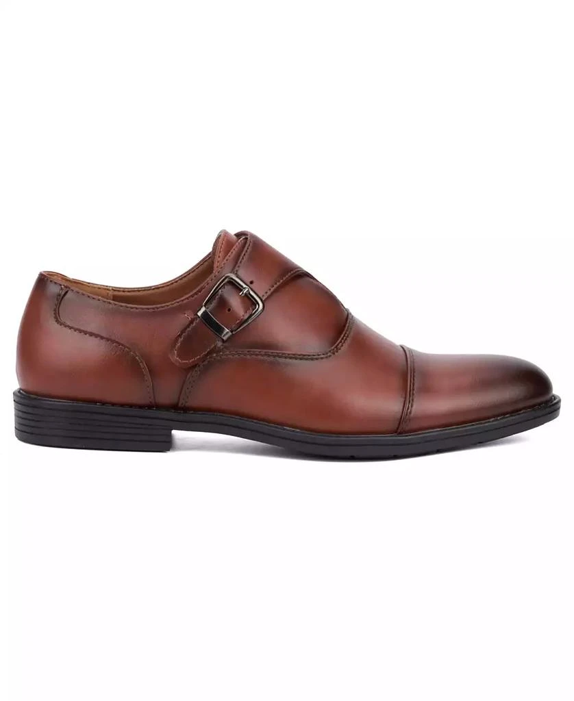New York & Company Men's Marlon Monk Strap Dress Shoe 8