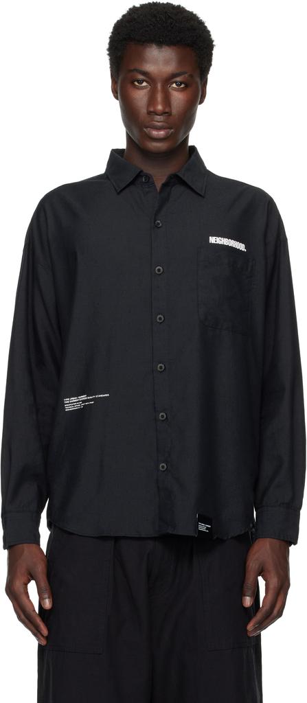 NEIGHBORHOOD Blue Stripe Work Shirt - Shirts - BeyondStyle