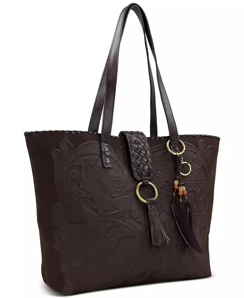 Patricia Nash Wyatt Extra-Large Leather Tote 3