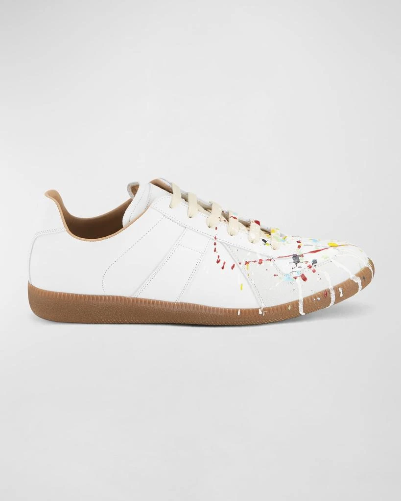MAISON MARGIELA Men's Replica Paint-Splatter Sneakers 1