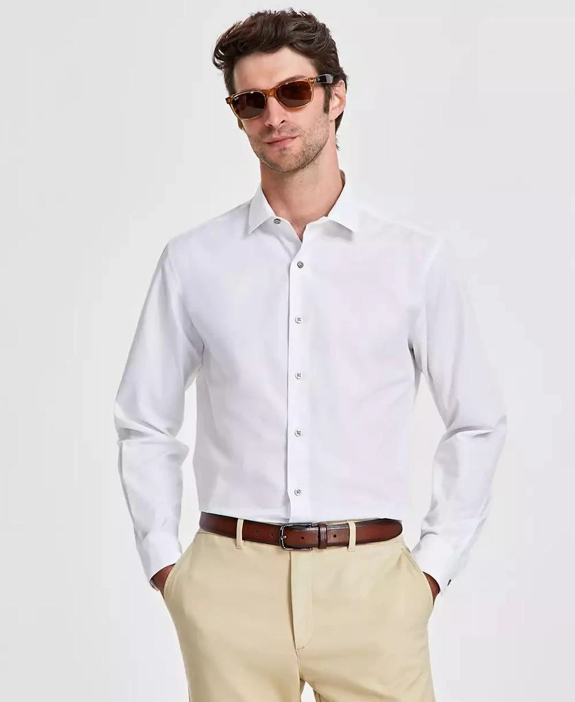 Alfani Men's Slim-Fit Solid Dress Shirt, Created for Macy's 1