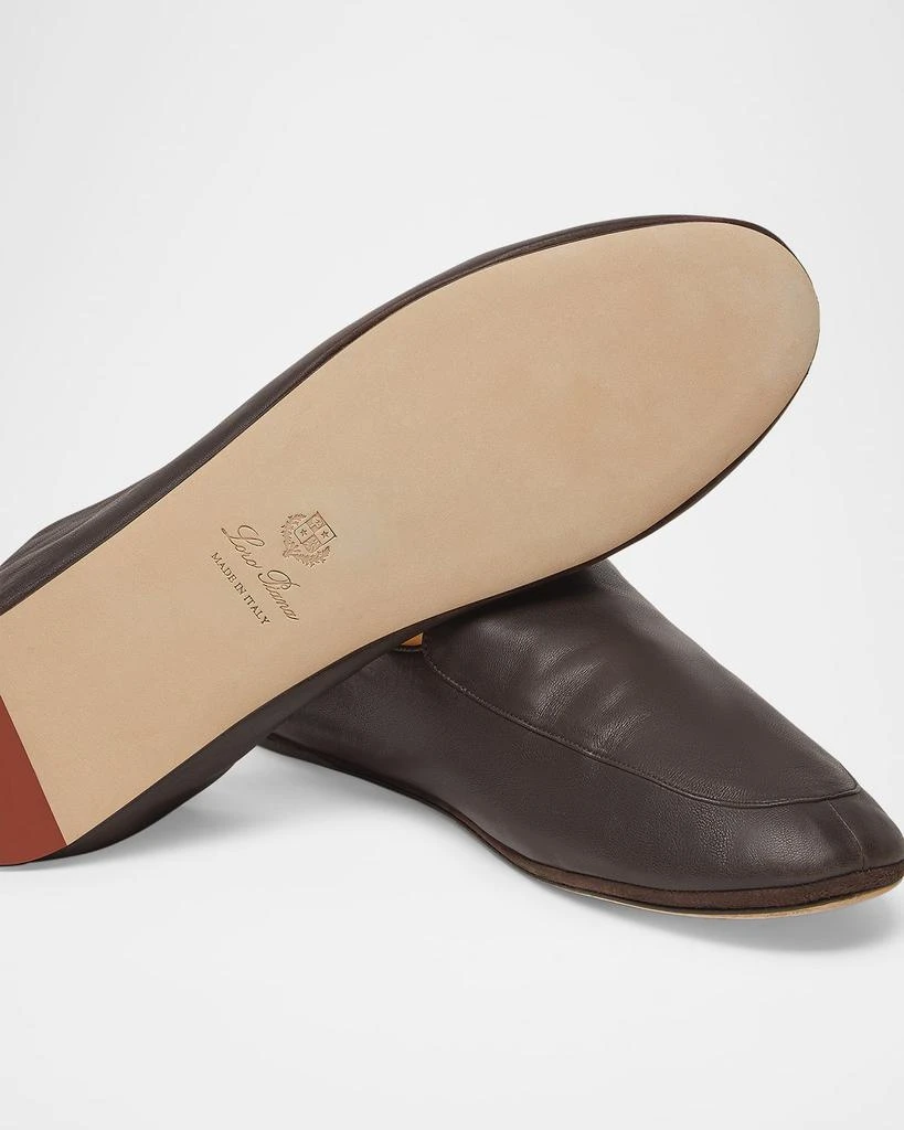 Loro Piana Men's Anton Walk Soft Lambskin Loafers 5