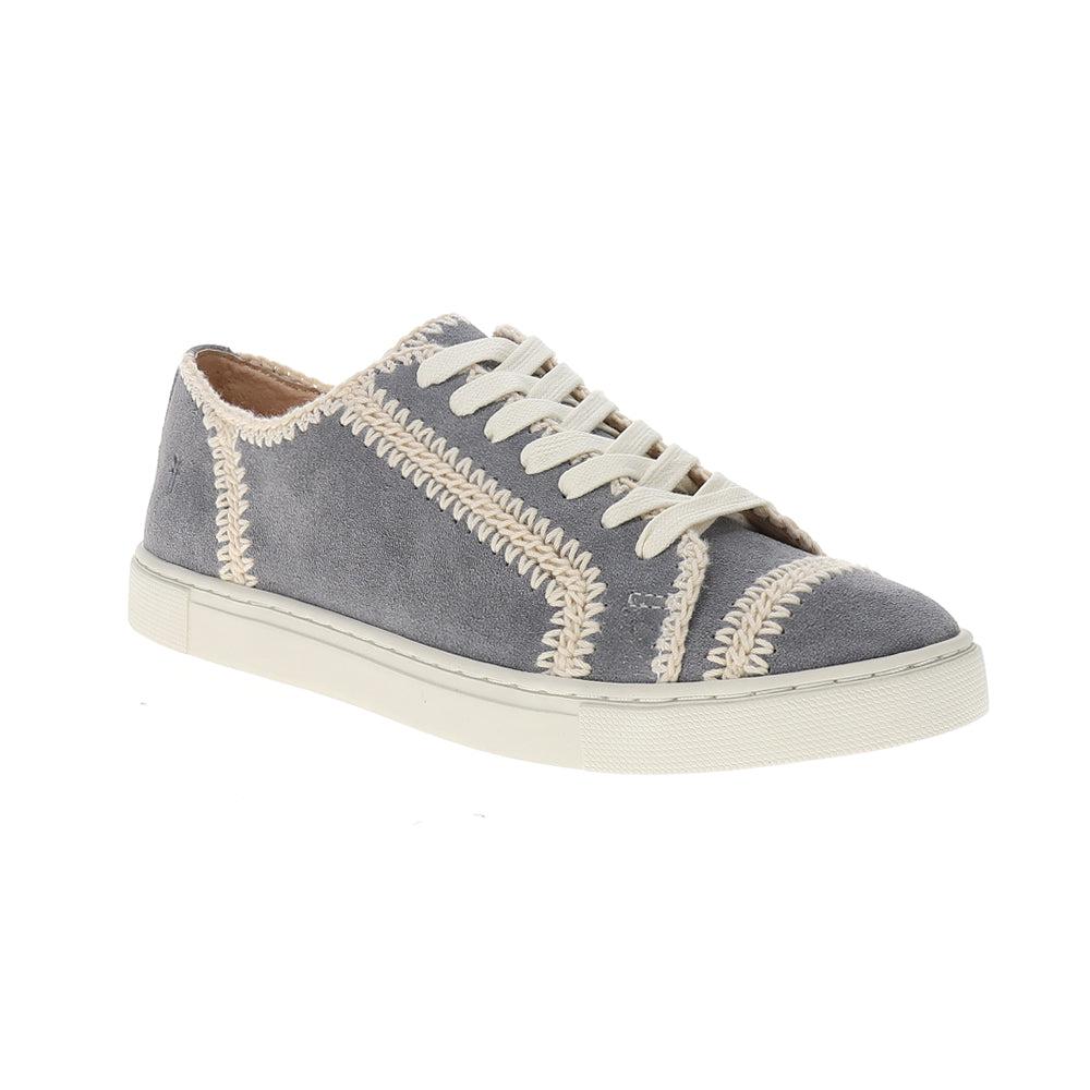 Frye Ivy Crochet Low Lace Up Sneakers