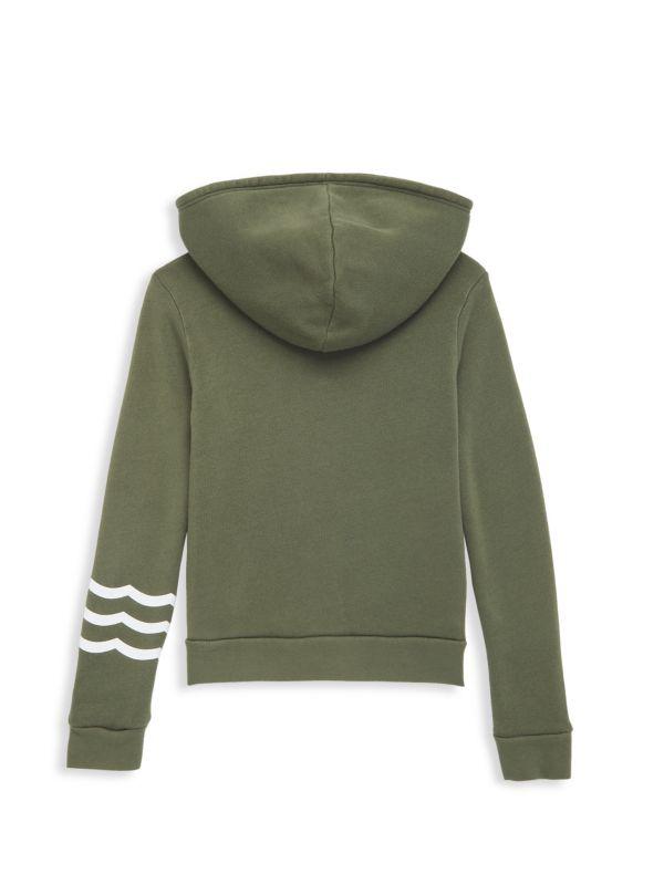 Sol Angeles Little Girl's & Girl's Waves Zip Hoodie
