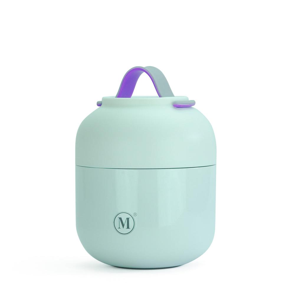 MNML Insulated Food Jar V2 - 17oz - Set of Two - White