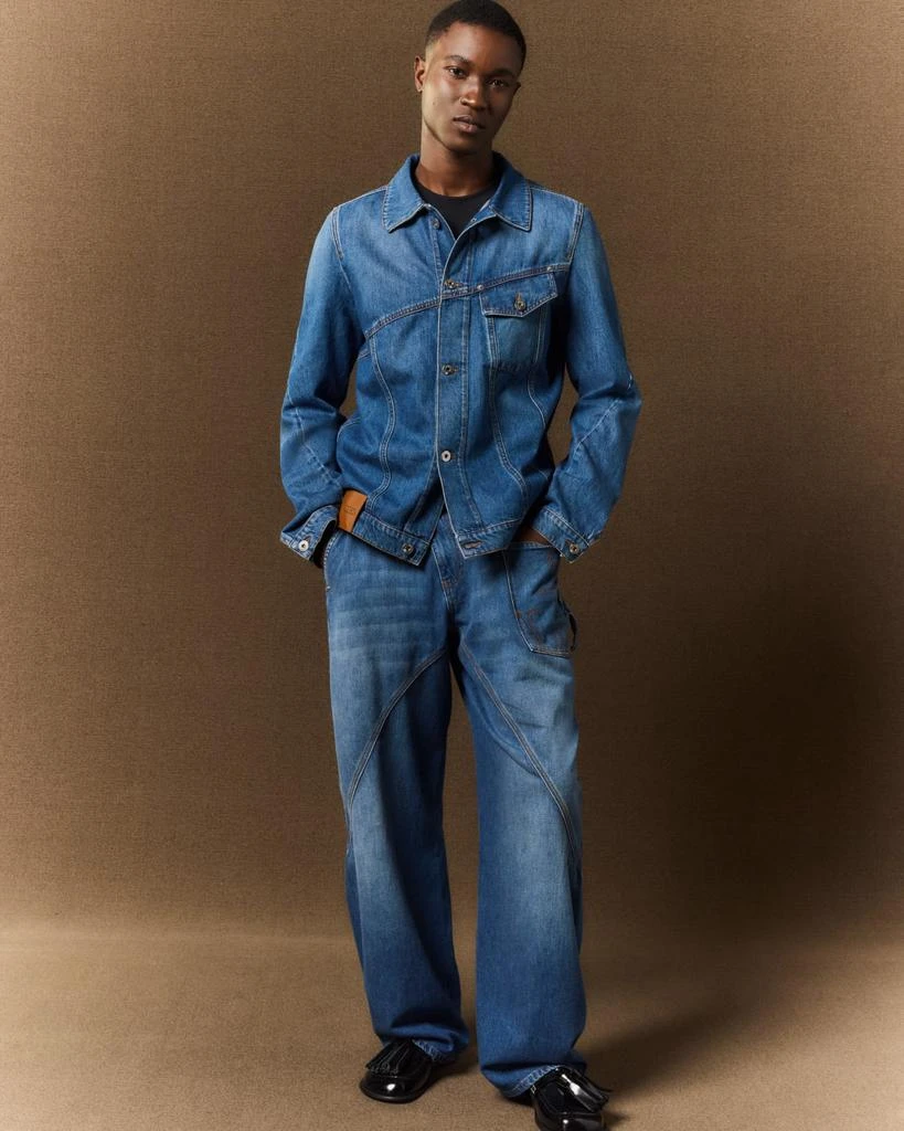 JW Anderson Men's Twisted Workwear Jeans 2