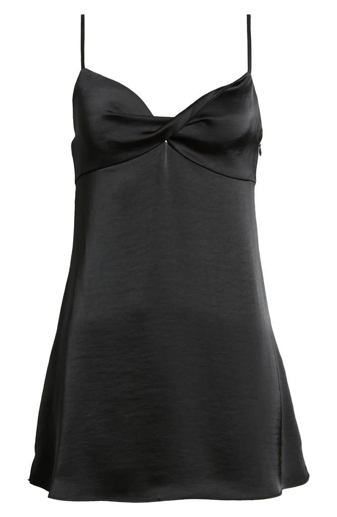 BP. Twist Front Satin Minidress 4
