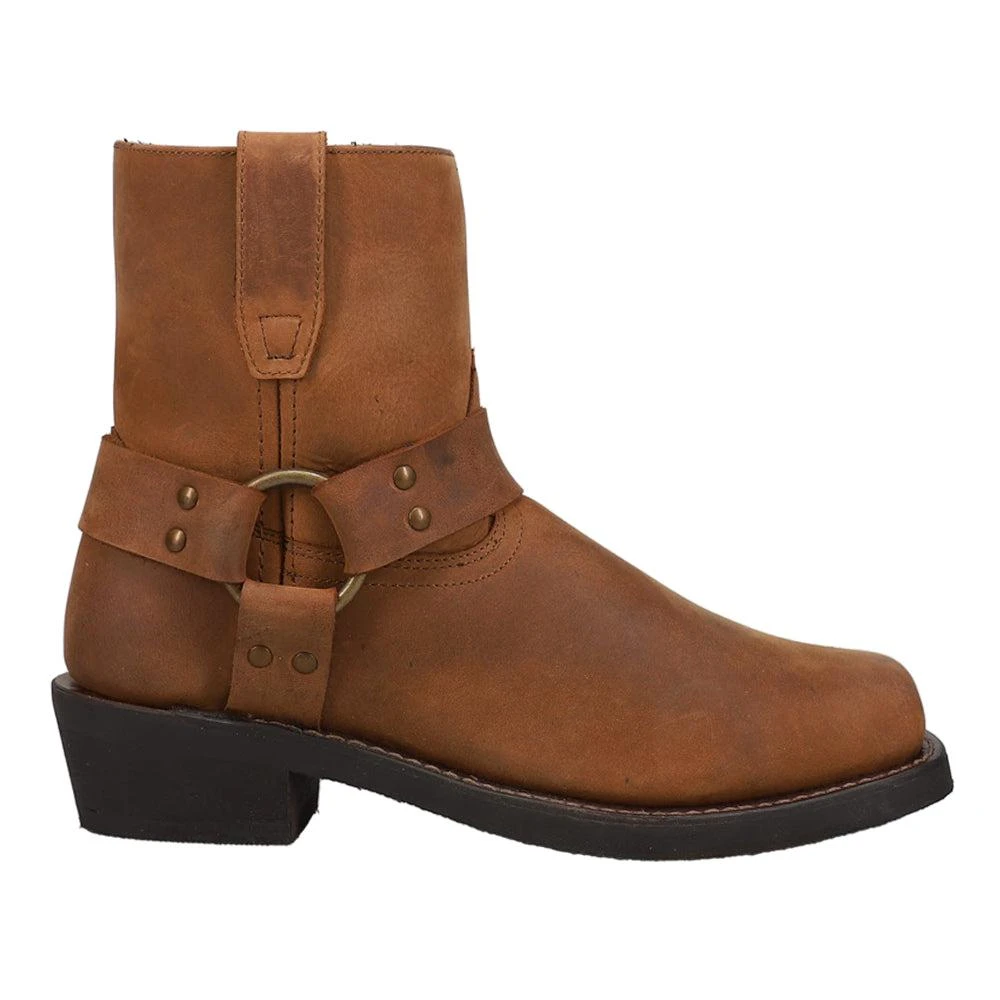 Dingo Rev Up Zippered Square Toe Motorcycle Boots 1