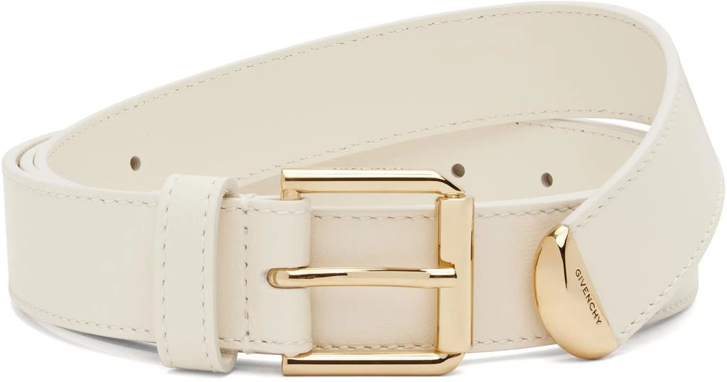 Givenchy 4G Leather & Gold Reversible Belt - Belts - Free  display picture 2