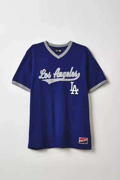 New Era New Era MLB Los Angeles Dodgers V-Neck Tee 1