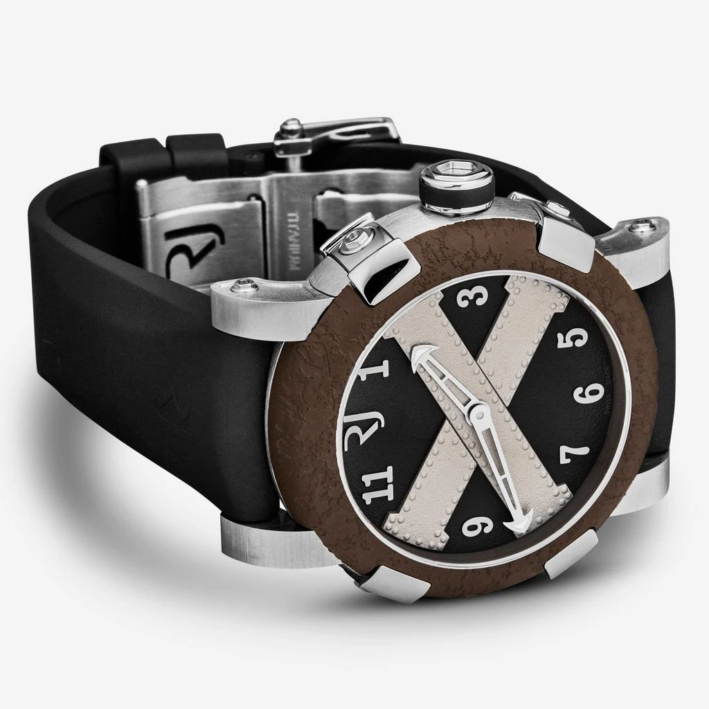 Romain Jerome Romain Jerome Titanic A La Grande Black Dial Automatic Men's Watch RJ.TG.AU.101.10 5