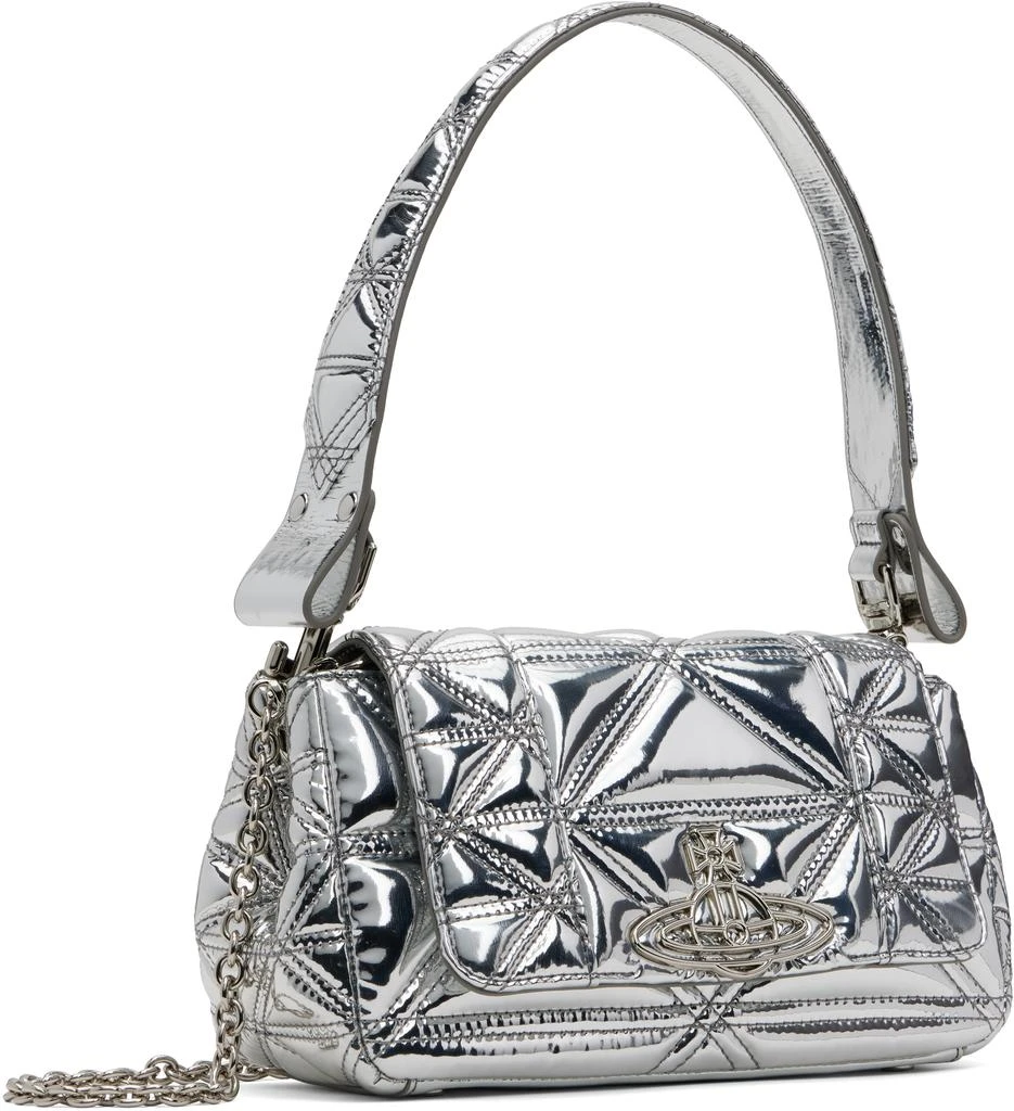 Vivienne Westwood Silver Medium Hazel Bag 2