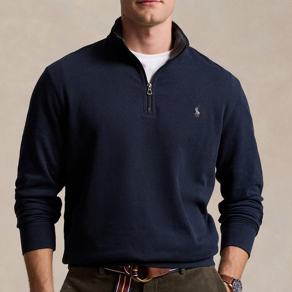 Ralph Lauren Polo Ralph Lauren Cotton-Jersey Half-Zip Jumper