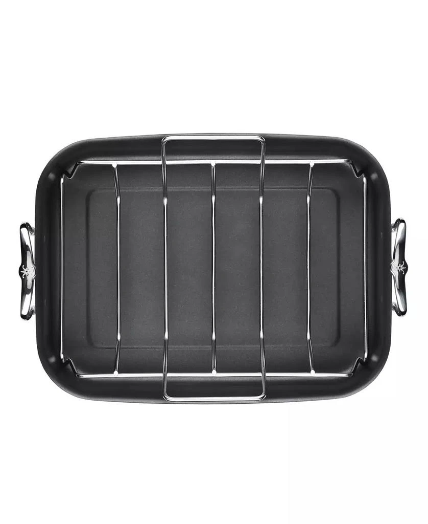 Hestan Provisions Classic Clad Nonstick Large Roaster with Rack 2