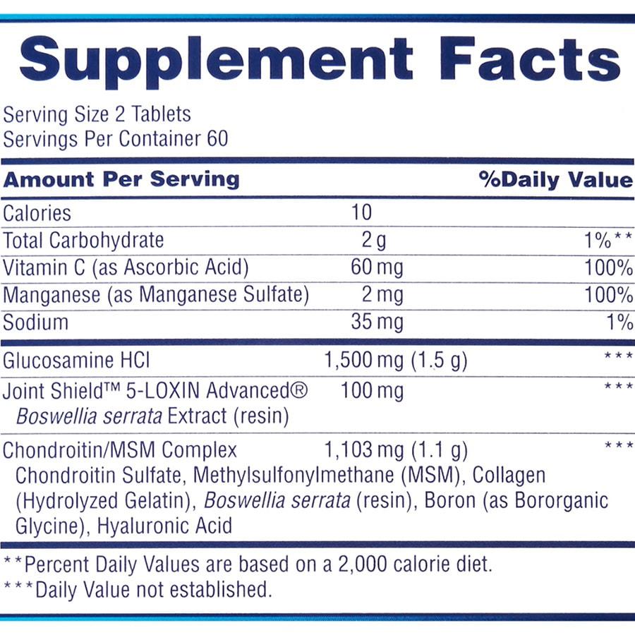 Osteo Bi-Flex Advanced Triple Strength Glucosamine Chondroitin MSM with 5-Loxin, Tablets