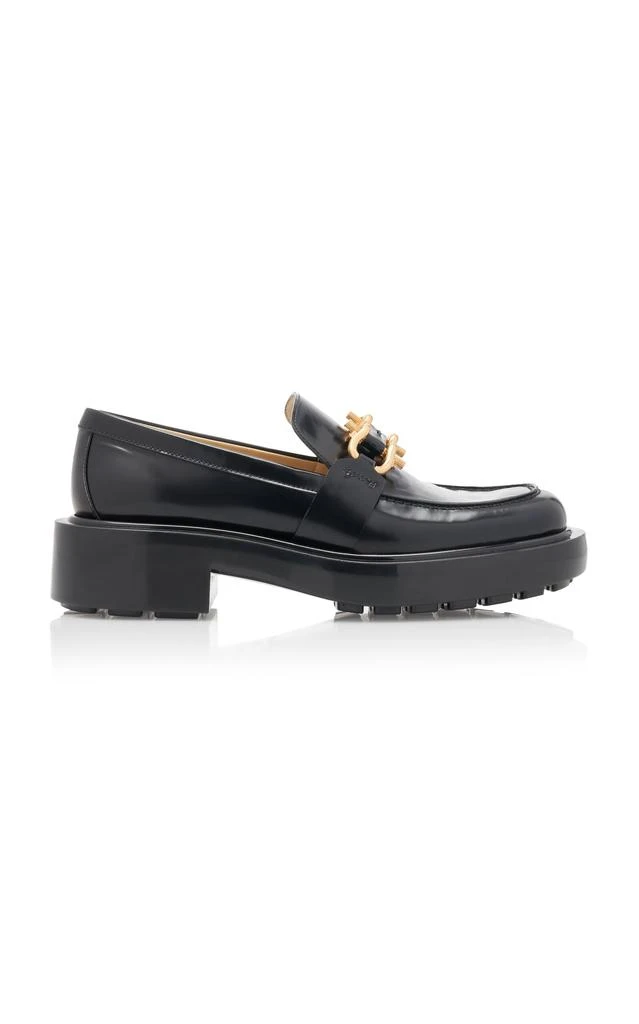 Bottega Veneta Bottega Veneta - Monsieur Leather Loafers - Black - IT 36 - Moda Operandi 1