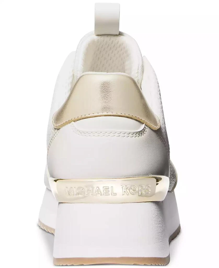Michael Kors Women's Raina Lace-Up Trainer Running Sneakers 3