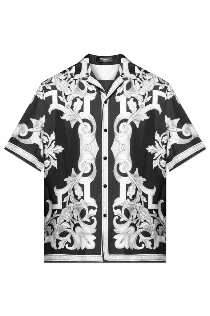 Versace Versace Pattern-Printed Short-Sleeved Shirt 1