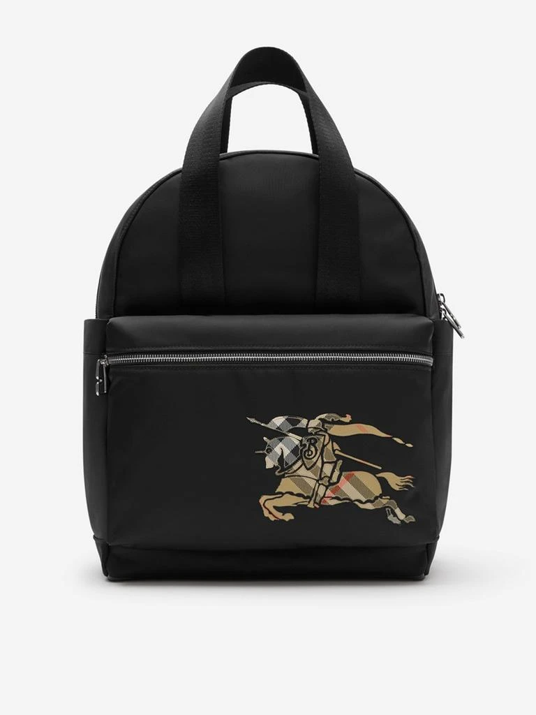 Burberry Burberry Baby EKD Check Logo Changing Backpack in Black (40cm)