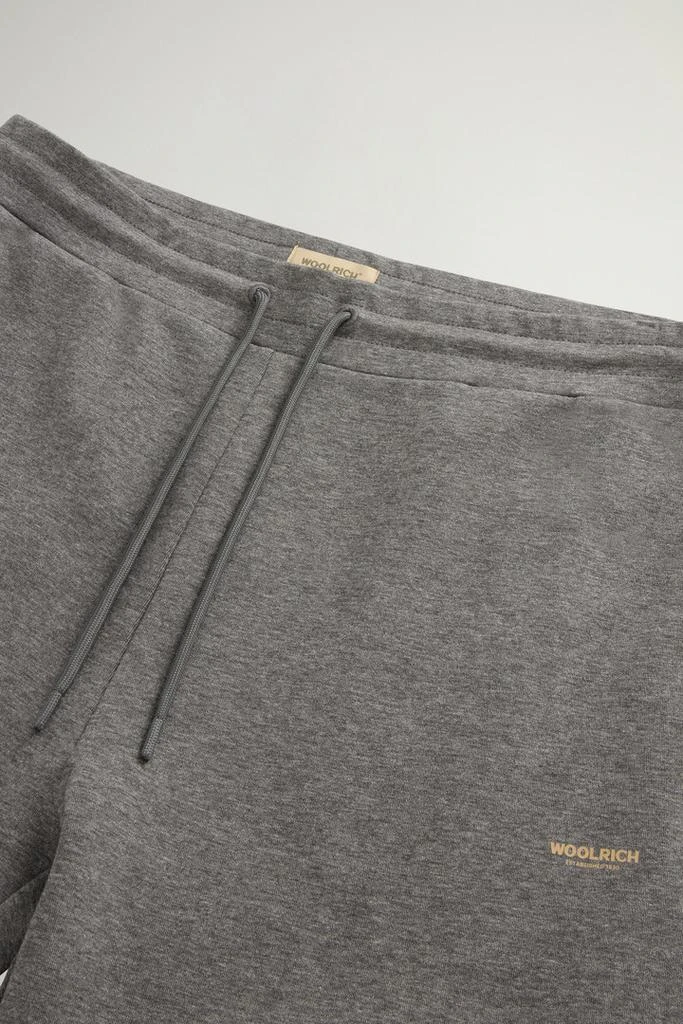 Woolrich Pants in Cotton-Blend Interlock - Men - Black 4