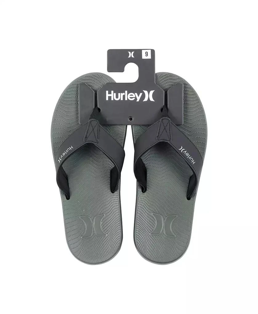 Hurley Men's Crest Tier Flip Flop Sandals 5