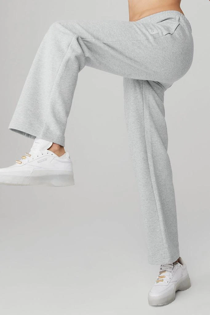 Alo Renown Heavy Weight Sweatpant - Black 3