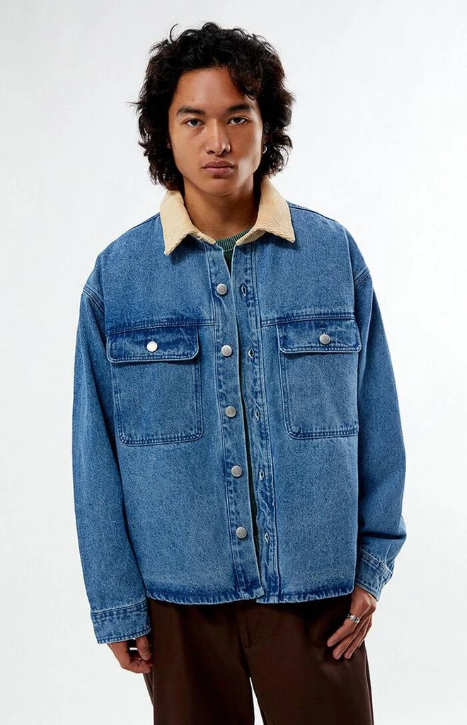 Obey Idris Denim Shacket 1