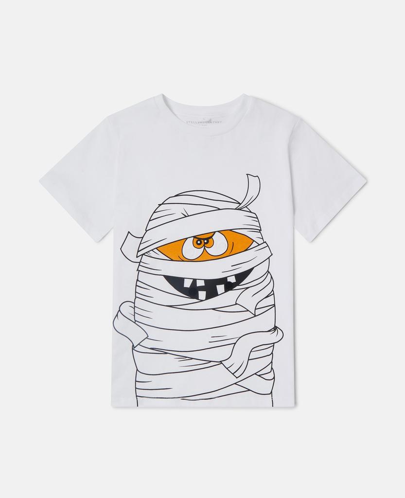 Stella McCartney Stella McCartney - Zombie Graphic T-Shirt, Pure white, Size: 3