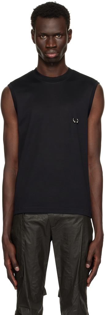 OVERNEATH / Garter Tank 072 ( Black ） OVERNEATH：GARTER TANK TOP - BLACK - ORANN ONLINE SHOP
