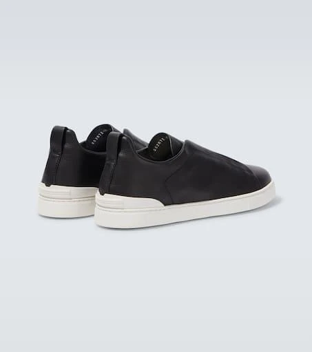 Zegna Triple Stitch leather sneakers 6