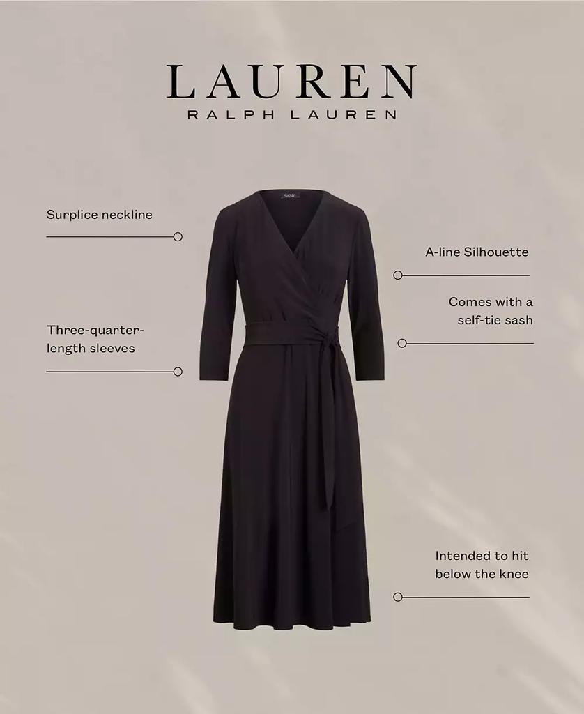 Ralph Lauren Surplice Jersey Dress