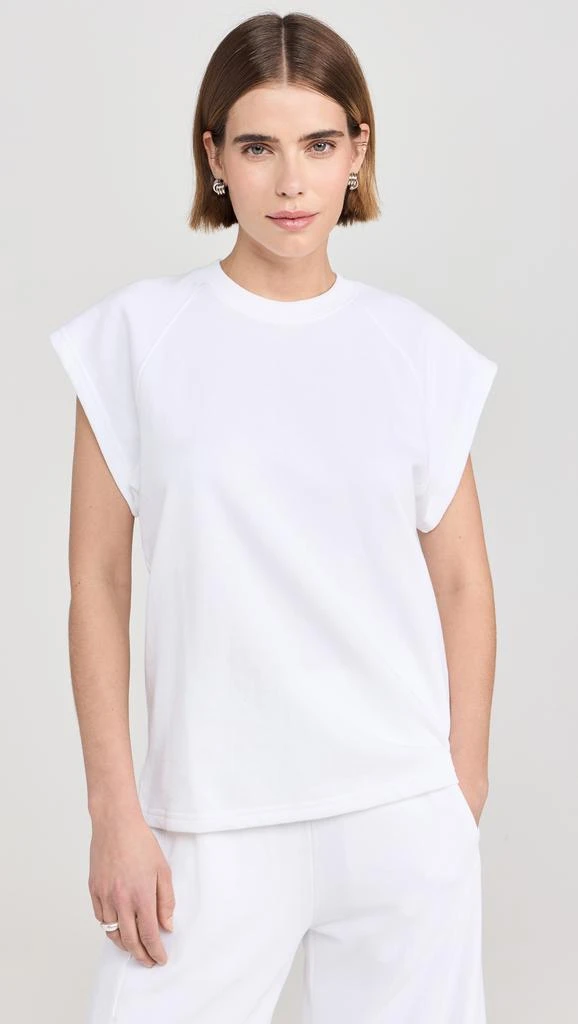 Tibi Summer Sweatshirting Sleeveless Easy Top 6