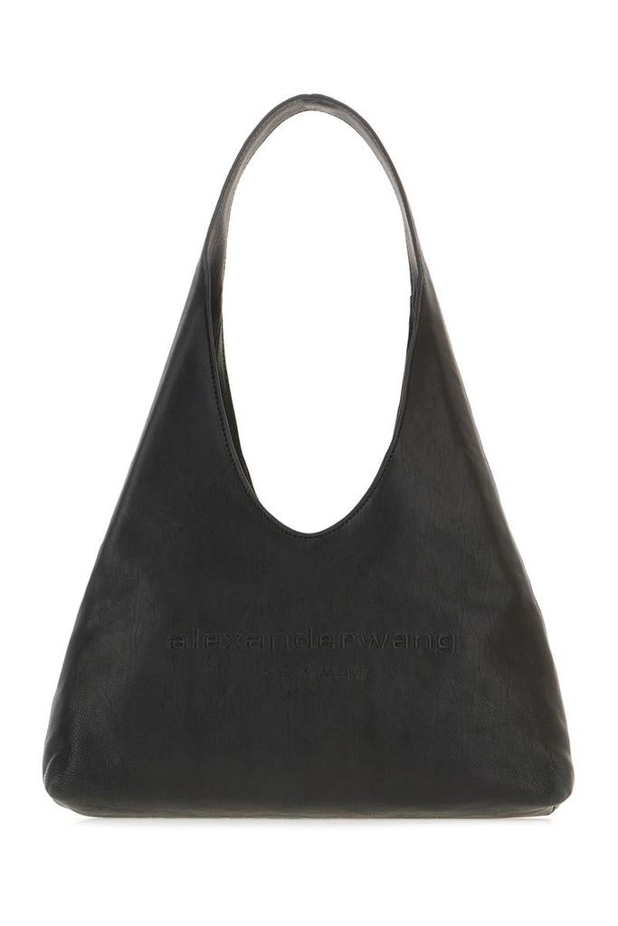 Crescent Large Crackle Leather Shoulder Bag – On Sale Now