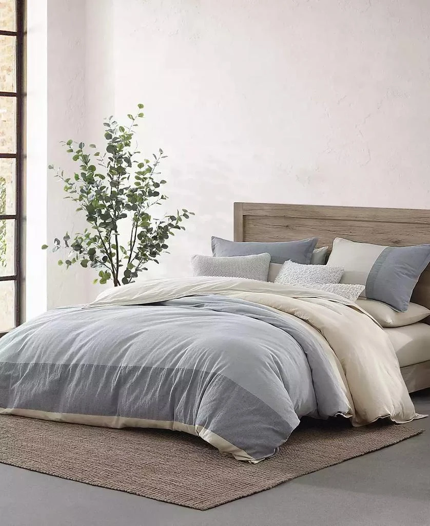 DKNY Pure Colorblock 3-Pc. Comforter Set 1