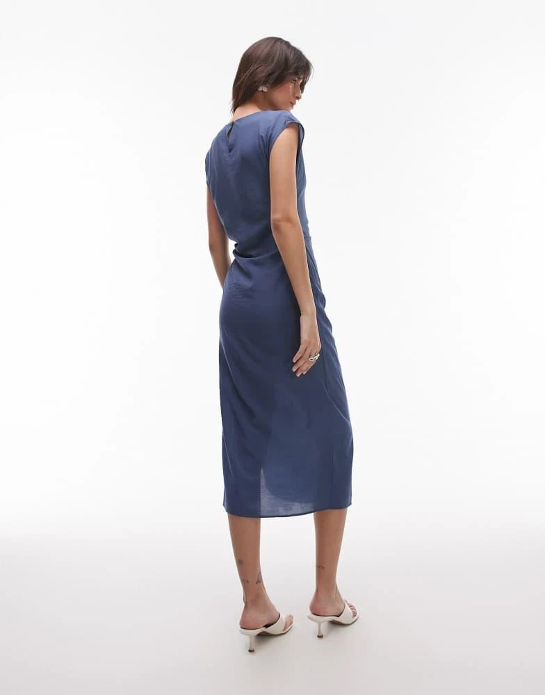 off shoulder midi dress with sleeves OFF SHOULDER MIDI DRESS IN NUDE | CULT MIA