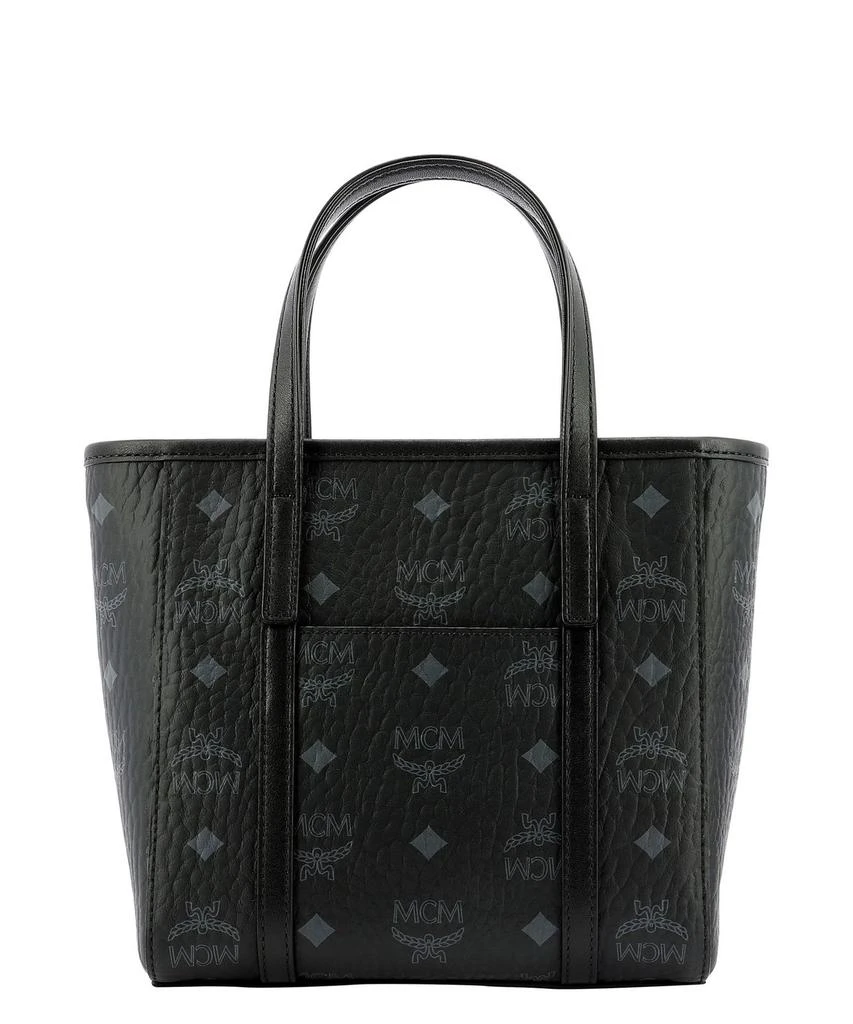 MCM MCM Logo Plaque Small Tote Bag 2