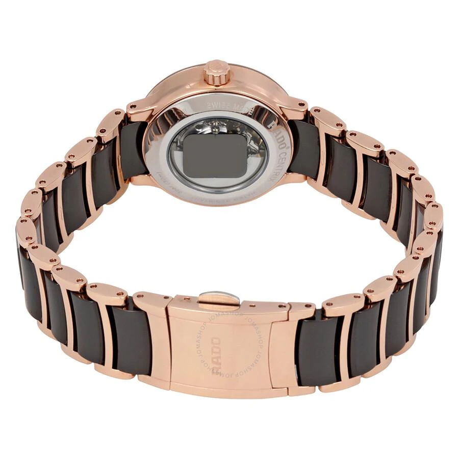 Rado Centrix S Automatic Brown Diamond Dial Ladies Watch R30183722 3