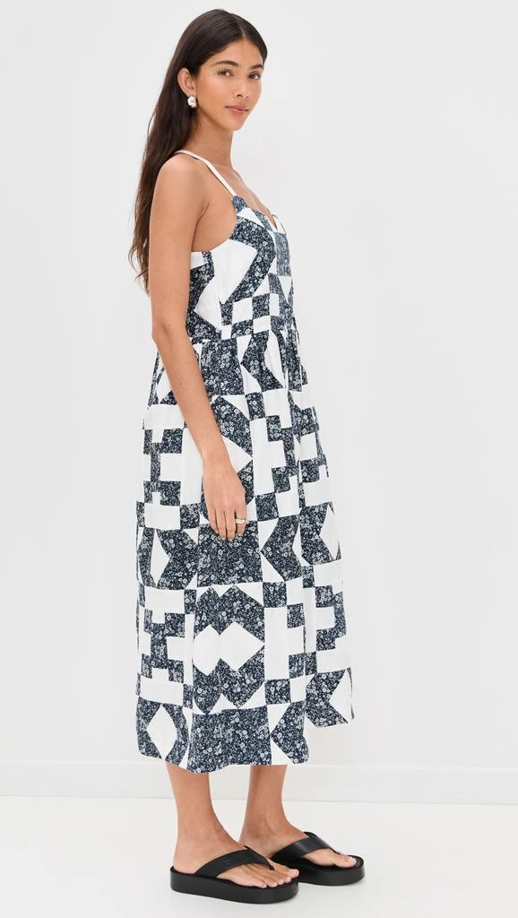 Sea Ana Patchwork Print Tank Dress 4