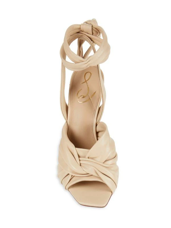 Sam Edelman Lenora Leather Ankle Strap Sandals 5