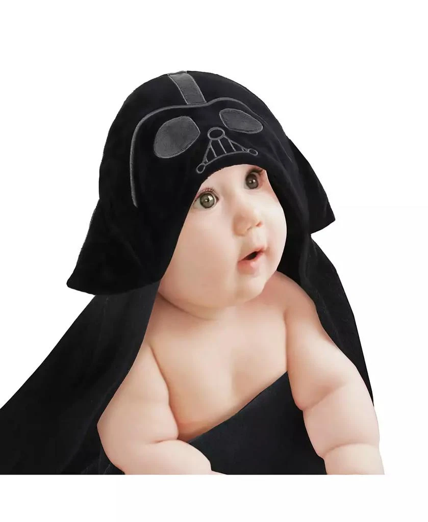 Lambs 
Ivy Baby Boys Star Wars Darth Vader Black Luxury Cotton Hooded Bath Towel
