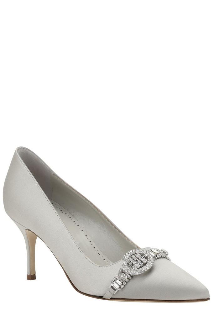 Manolo Blahnik Manolo Blahnik Asapump Embellished Pumps