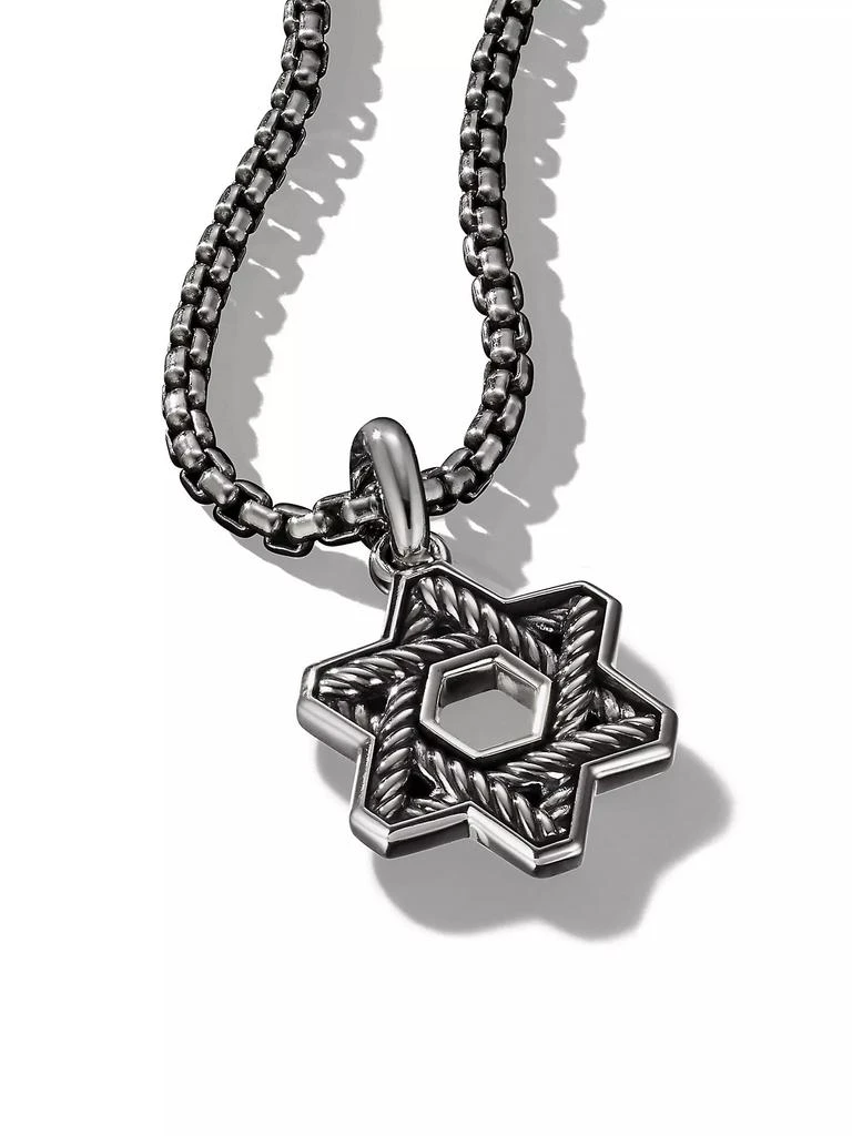 David Yurman Cable Star of David Amulet 3