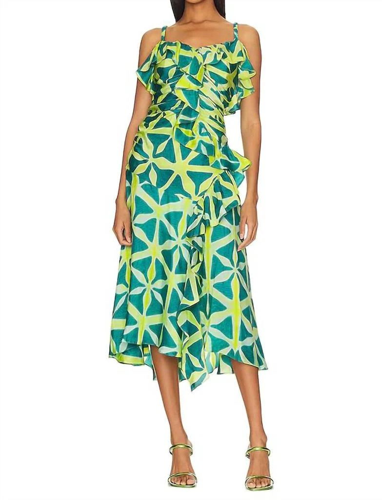 Ulla Johnson Zoya Dress In Citrine 1