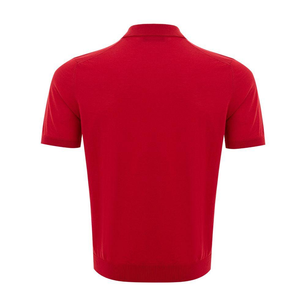 GRAN SASSO Elegant Italian Cotton Polo Shirt in Vibrant Men's
