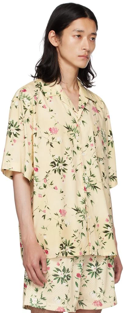 John Elliott Yellow Floral Shirt 2