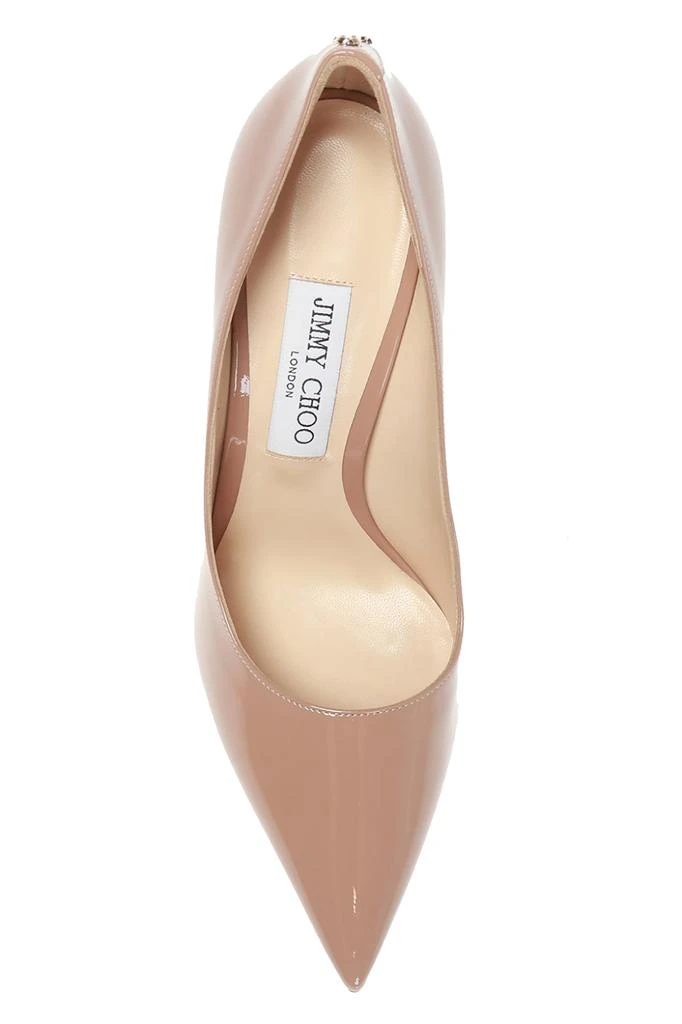 Jimmy Choo ‘Love’ stiletto pumps with logo 6